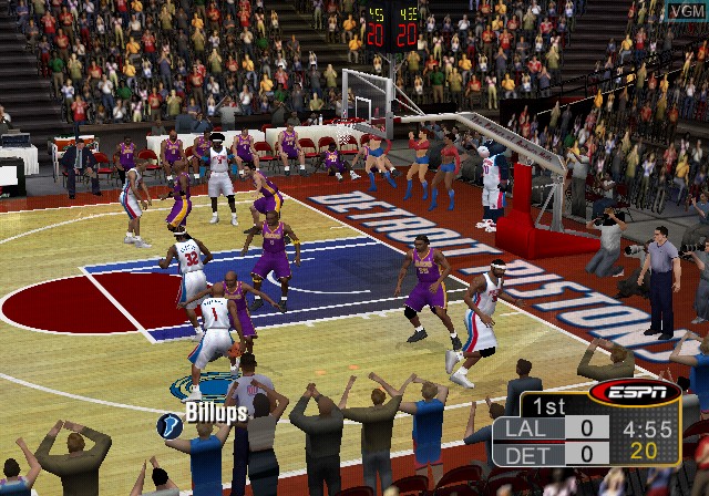 Image in-game du jeu ESPN NBA 2K5 sur Sony Playstation 2