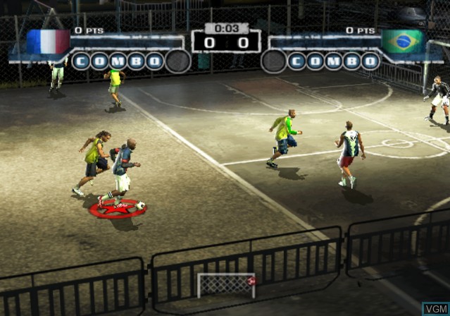 Image in-game du jeu FIFA Street sur Sony Playstation 2