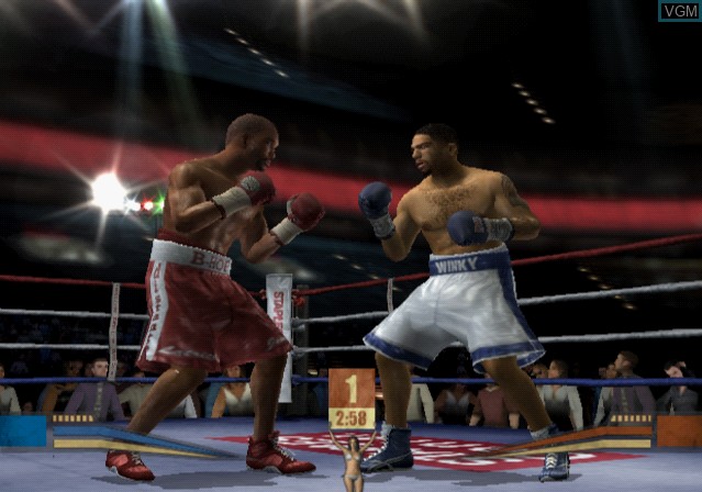 Image in-game du jeu Fight Night Round 2 sur Sony Playstation 2