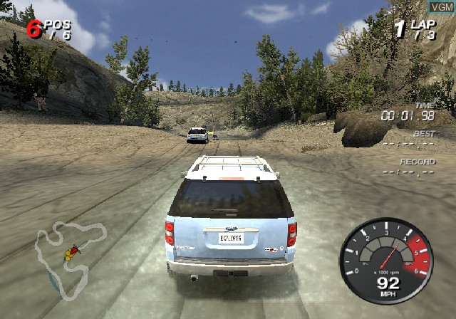 Image in-game du jeu Ford Racing - Off Road sur Sony Playstation 2