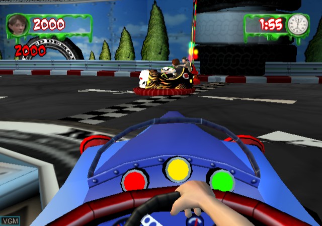 Image in-game du jeu Goosebumps HorrorLand sur Sony Playstation 2