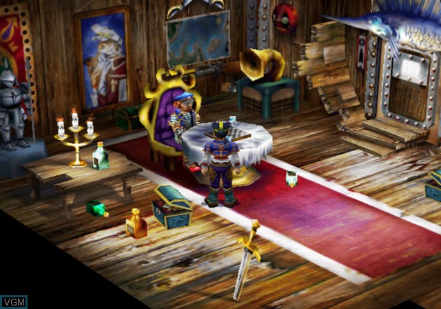 Image in-game du jeu Grandia Xtreme sur Sony Playstation 2