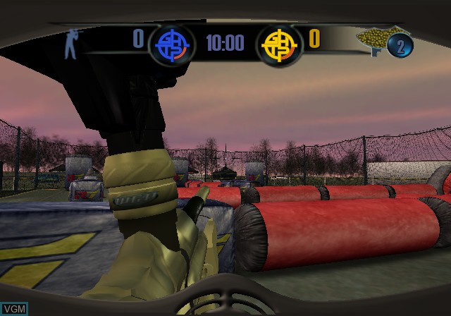 Image in-game du jeu Greg Hastings' Tournament Paintball Max'd sur Sony Playstation 2