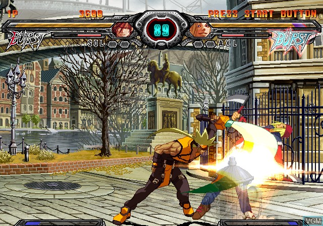 Image in-game du jeu Guilty Gear XX Accent Core sur Sony Playstation 2