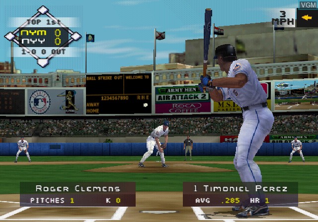 Image in-game du jeu High Heat Major League Baseball 2002 sur Sony Playstation 2