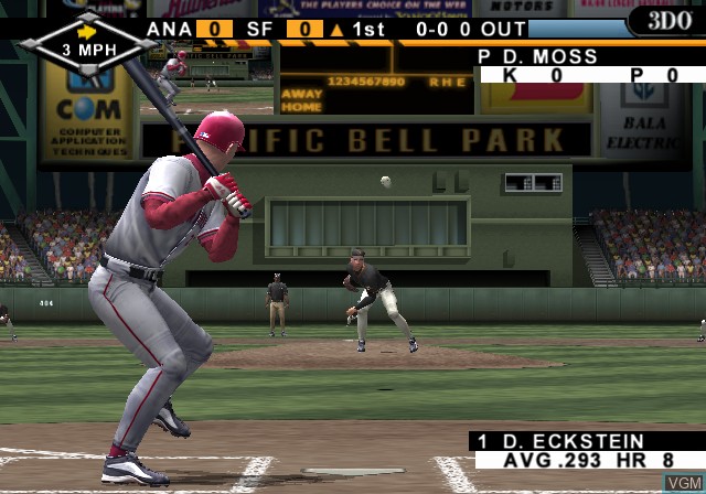 Image in-game du jeu High Heat Major League Baseball 2004 sur Sony Playstation 2