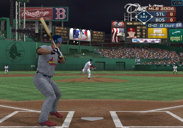 Image in-game du jeu MLB 2006 sur Sony Playstation 2