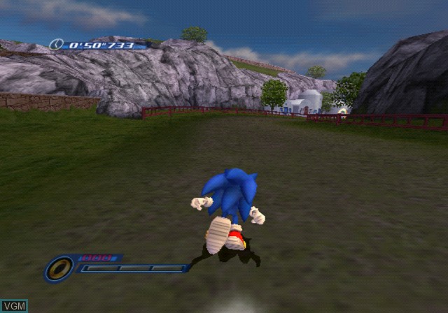 Image in-game du jeu Sonic Unleashed sur Sony Playstation 2