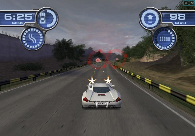 Image in-game du jeu Spy Hunter sur Sony Playstation 2