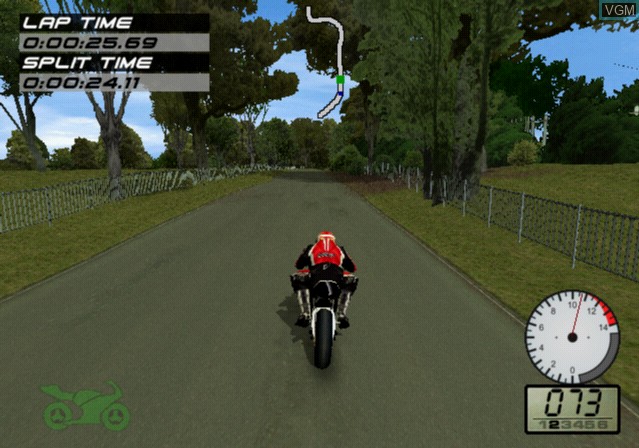 Image in-game du jeu Suzuki TT Superbikes sur Sony Playstation 2