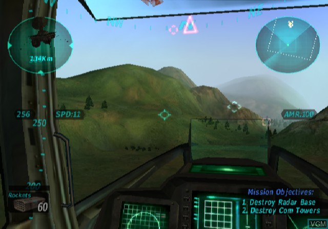 Image in-game du jeu Thunderstrike - Operation Phoenix sur Sony Playstation 2
