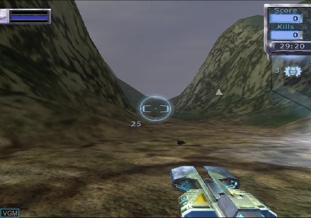 Image in-game du jeu Tribes Aerial Assault sur Sony Playstation 2