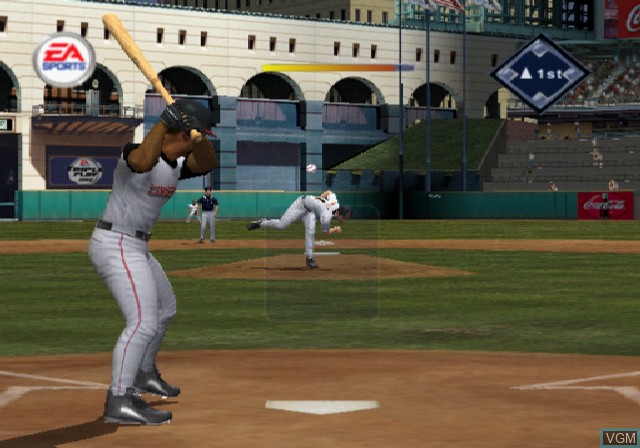 Image in-game du jeu Triple Play 2002 sur Sony Playstation 2