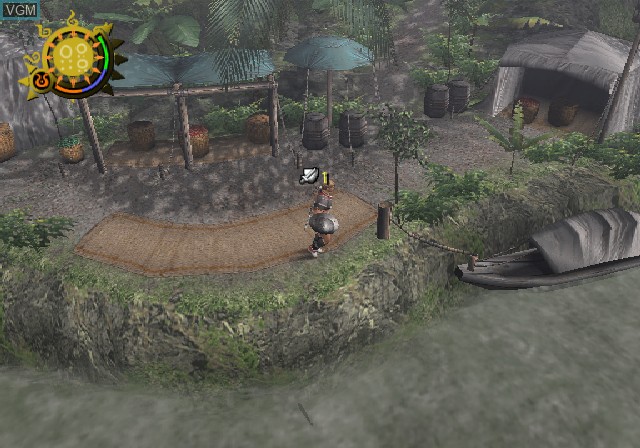 Image in-game du jeu Monster Hunter 2 sur Sony Playstation 2