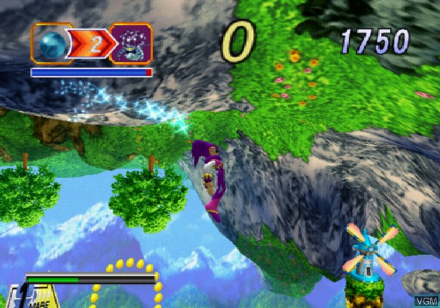 Image in-game du jeu NiGHTS into Dreams... sur Sony Playstation 2