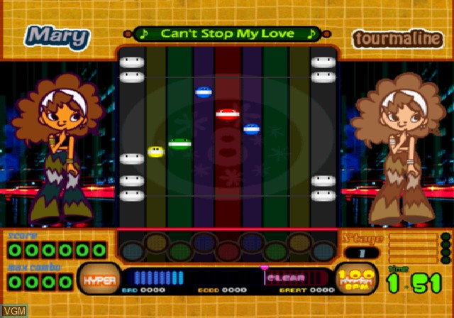 Image in-game du jeu Pop'n Music 8 sur Sony Playstation 2