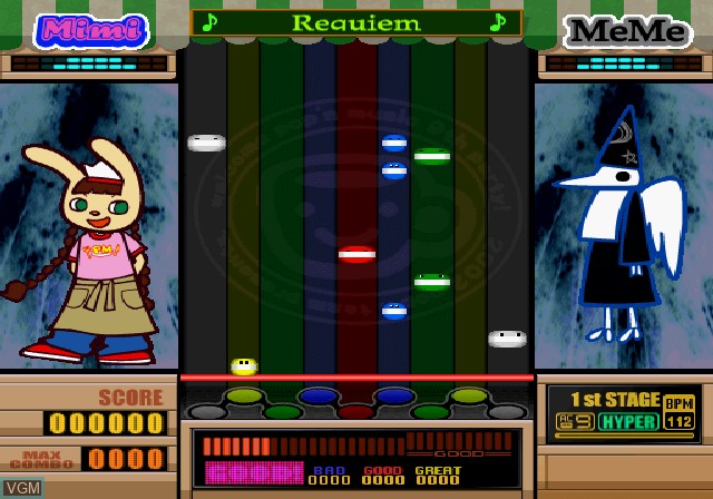 Image in-game du jeu Pop'n Music 9 sur Sony Playstation 2