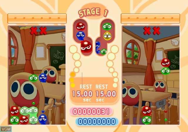 Image in-game du jeu Puyo Puyo Fever 2 sur Sony Playstation 2