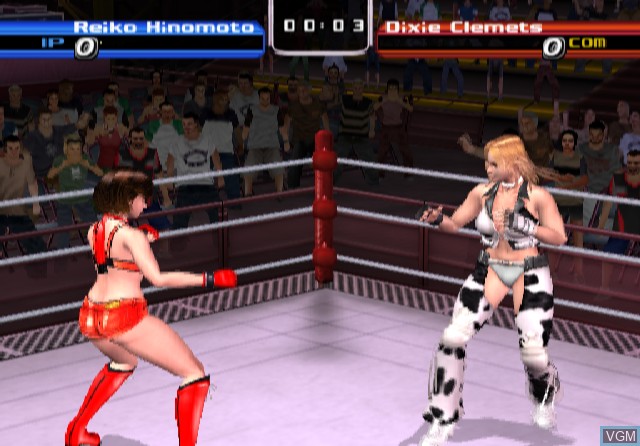 Image in-game du jeu Rumble Roses sur Sony Playstation 2