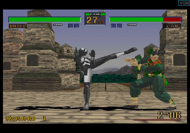 Image in-game du jeu Sega Ages 2500 Series Vol. 16 - Virtua Fighter 2 sur Sony Playstation 2