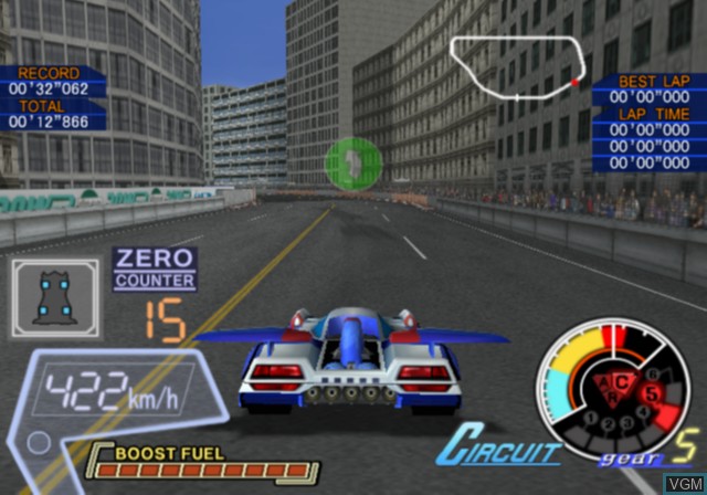 Image in-game du jeu Shinseiki GPX Cyber Formula - Road to the Infinity 4 sur Sony Playstation 2