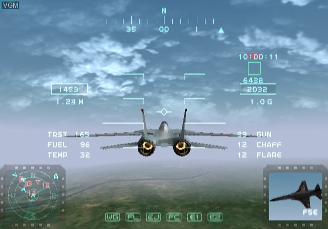 Image in-game du jeu Sidewinder Max sur Sony Playstation 2