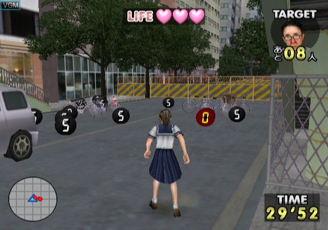 Image in-game du jeu Simple 2000 Series Ultimate Vol. 17 - Taisen! Bakudan Poi Poi sur Sony Playstation 2
