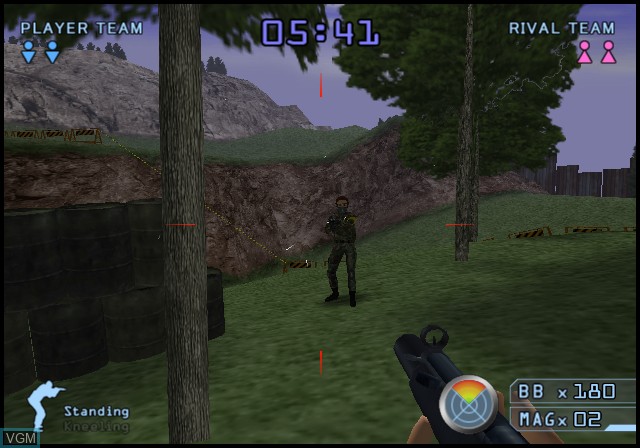 Image in-game du jeu Simple 2000 Series Vol. 56 - The Survival Game sur Sony Playstation 2
