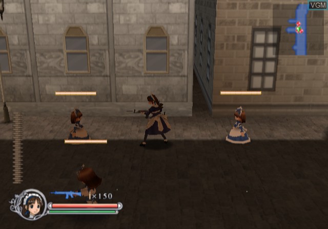 Image in-game du jeu Simple 2000 Series Vol. 105 - The Maid Fuku to Kikanjuu sur Sony Playstation 2