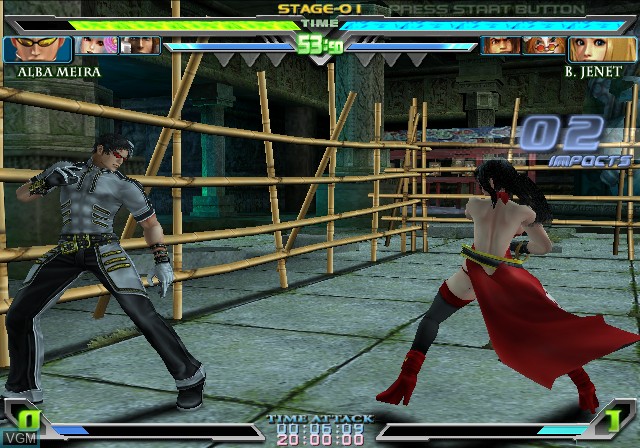 Image in-game du jeu King of Fighters Maximum Impact Regulation A sur Sony Playstation 2