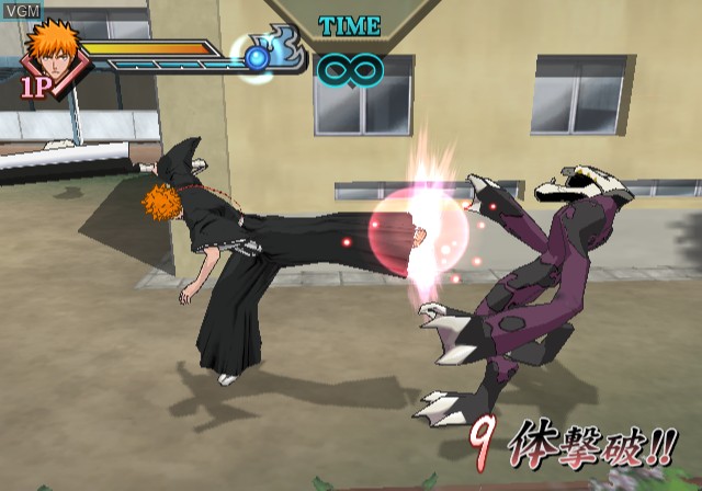 Image in-game du jeu Bleach - Blade Battlers sur Sony Playstation 2