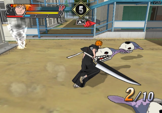 Image in-game du jeu Bleach - Blade Battlers 2nd sur Sony Playstation 2