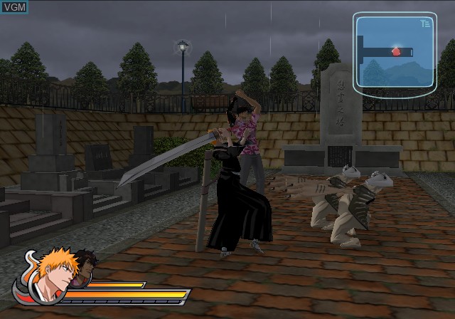 Image in-game du jeu Bleach - Erabareshi Tamashii sur Sony Playstation 2