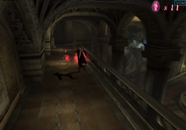 Image in-game du jeu Devil May Cry sur Sony Playstation 2