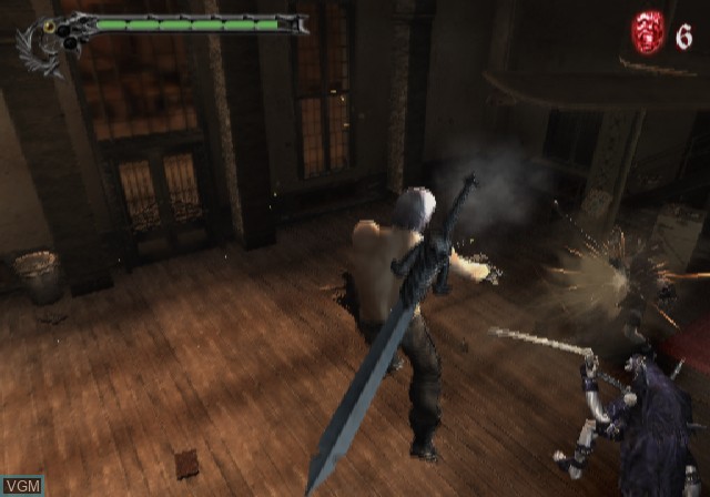 Image in-game du jeu Devil May Cry 3 - Special Edition sur Sony Playstation 2