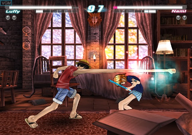 Image in-game du jeu Fighting for One Piece sur Sony Playstation 2