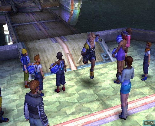 Image in-game du jeu Final Fantasy X International sur Sony Playstation 2