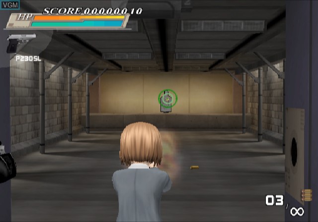 Image in-game du jeu Gunslinger Girl Volume III sur Sony Playstation 2