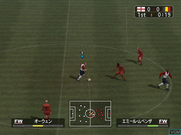 Image in-game du jeu World Soccer Winning Eleven 7 sur Sony Playstation 2