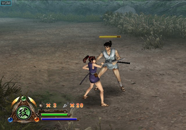 Image in-game du jeu Azumi sur Sony Playstation 2