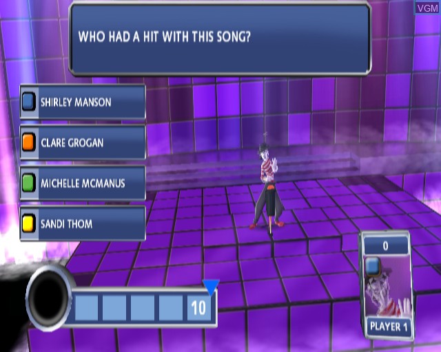 Image in-game du jeu Buzz! The Pop Quiz sur Sony Playstation 2