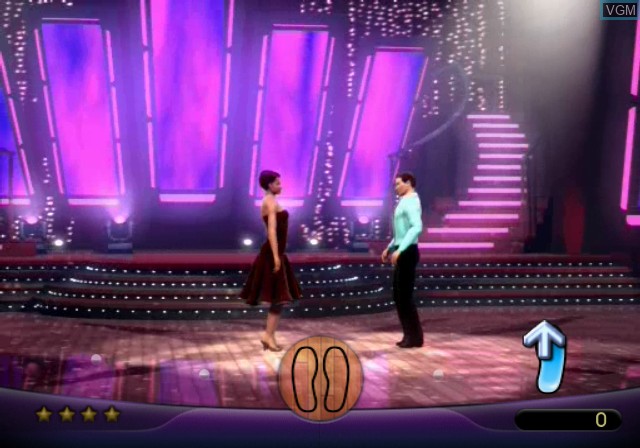 Image in-game du jeu Dancing with the Stars sur Sony Playstation 2