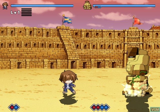 Image in-game du jeu Duel Savior Destiny sur Sony Playstation 2