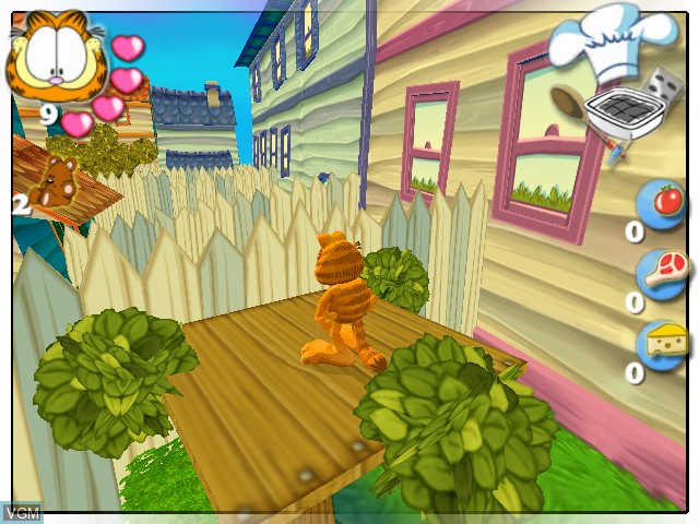 Image in-game du jeu Garfield - Saving Arlene sur Sony Playstation 2