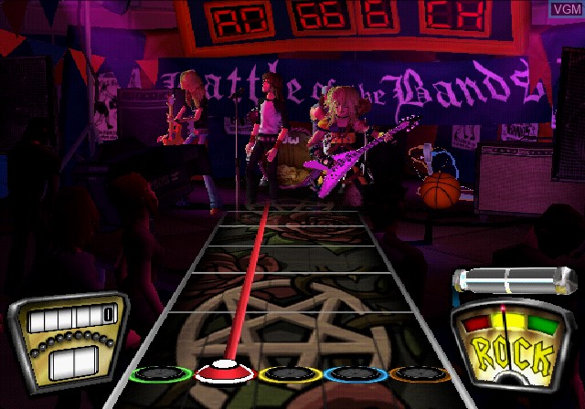 Image in-game du jeu Guitar Hero II sur Sony Playstation 2