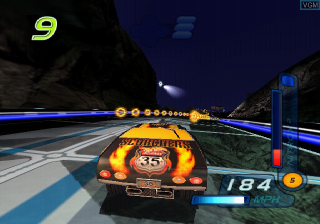 Image in-game du jeu Hot Wheels - World Race sur Sony Playstation 2