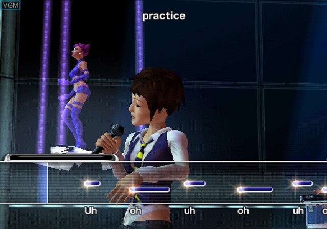 Image in-game du jeu Karaoke Revolution Party sur Sony Playstation 2