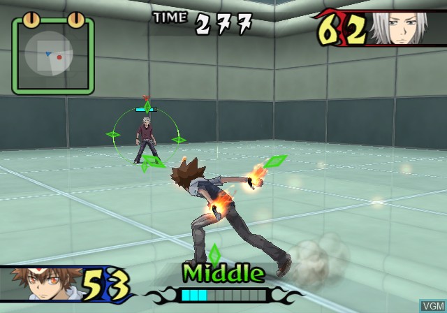 Image in-game du jeu Katekyoo Hitman Reborn! Kindan no Yami no Delta sur Sony Playstation 2