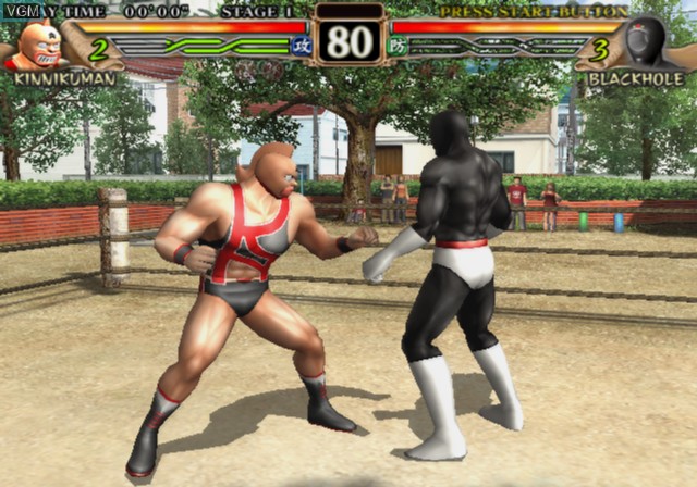 Image in-game du jeu Kinnikuman Muscle Grand Prix Max 2 - Tokumori sur Sony Playstation 2