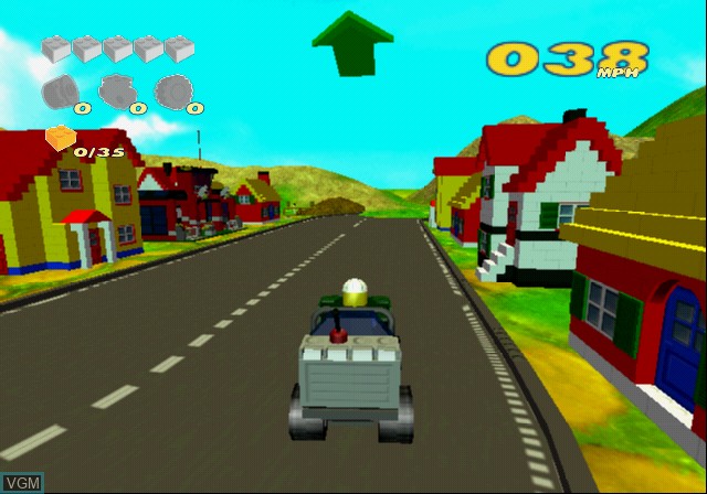Image in-game du jeu LEGO Racers 2 sur Sony Playstation 2